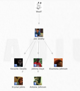 facebook Browsing intercepted Facebook profiles